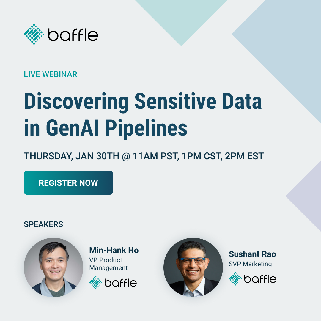 Webinar Discovering Sensitive Data In Genai Pipelines